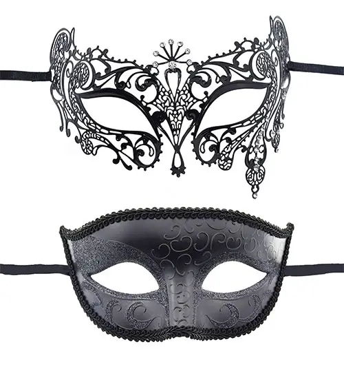 Halloween Masked Ball Golden Veewon Venetian Mens Masquerade Ball Masks Face Mask for Party Fancy Dress Ball