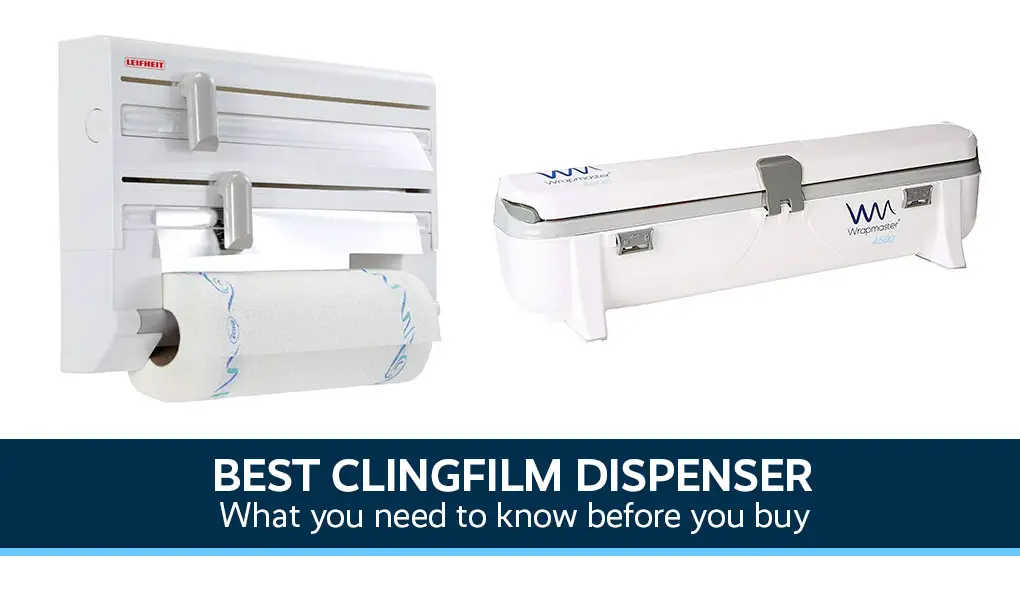 Foil And Kitchen Towel Dispenser Master Class Stainless Steel Cling Film