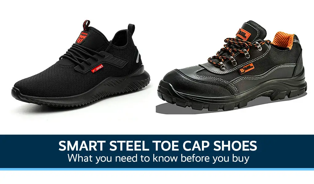 smart steel toe cap boots