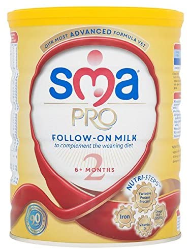 SMA PRO Follow-On Milk 800 g (Pack of 6)