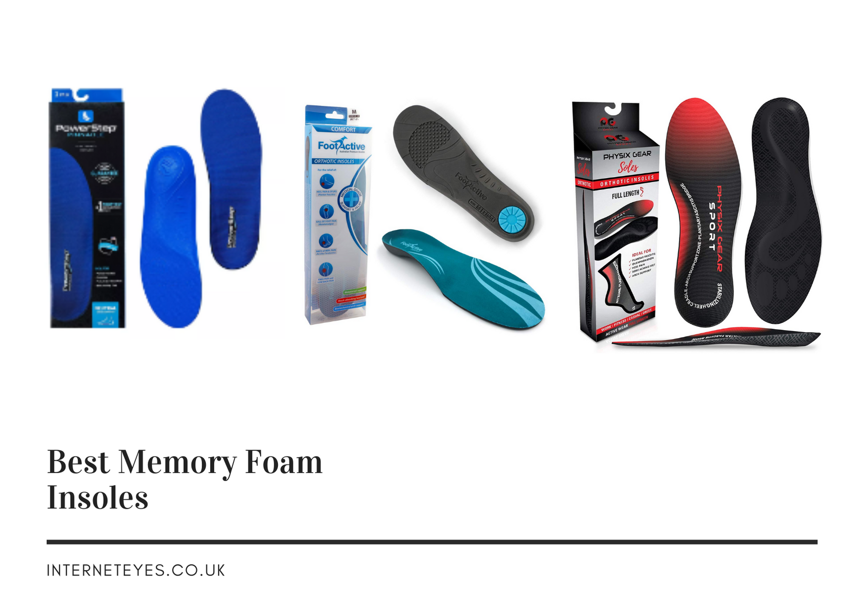 best memory foam insoles