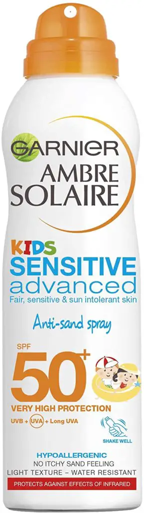Garnier Ambre Solaire Kids Sensitive Hypoallergenic Sun Cream