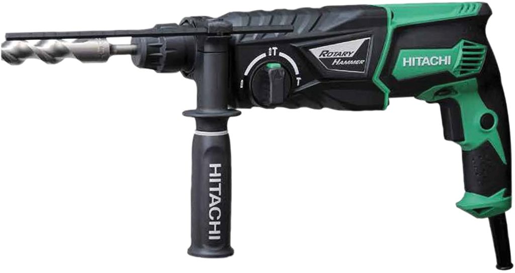 Hitachi DH26PX 26mm 240V SDS Plus Rotary Hammer Drill and Side Handle