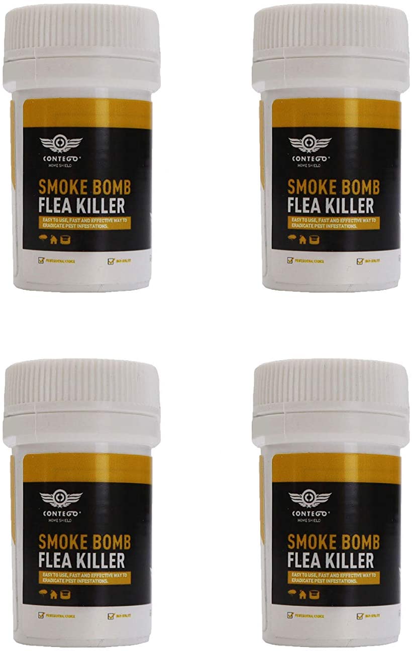 Home Shield Professional Choice Mini Smoke Bomb Flea Killer (4 x 3.5g) Easy To Use | Fast Acting | No Residue | Home Use Approved