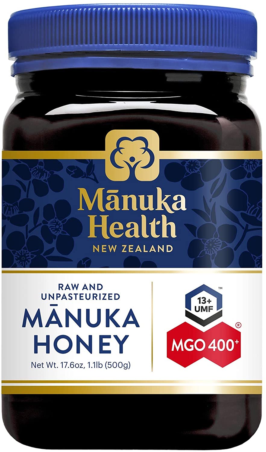 Manuka Health Mgo 400+ Manuka Honey, 500g
