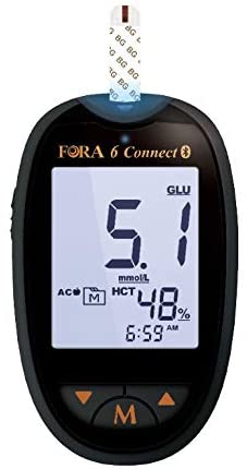 Multi-Parameter for The Monitoring of Total Cholesterol, ß-Ketone, Uric Acid, Glucose and Hemoglobin Using Whole Blood (Meter, 3in1)