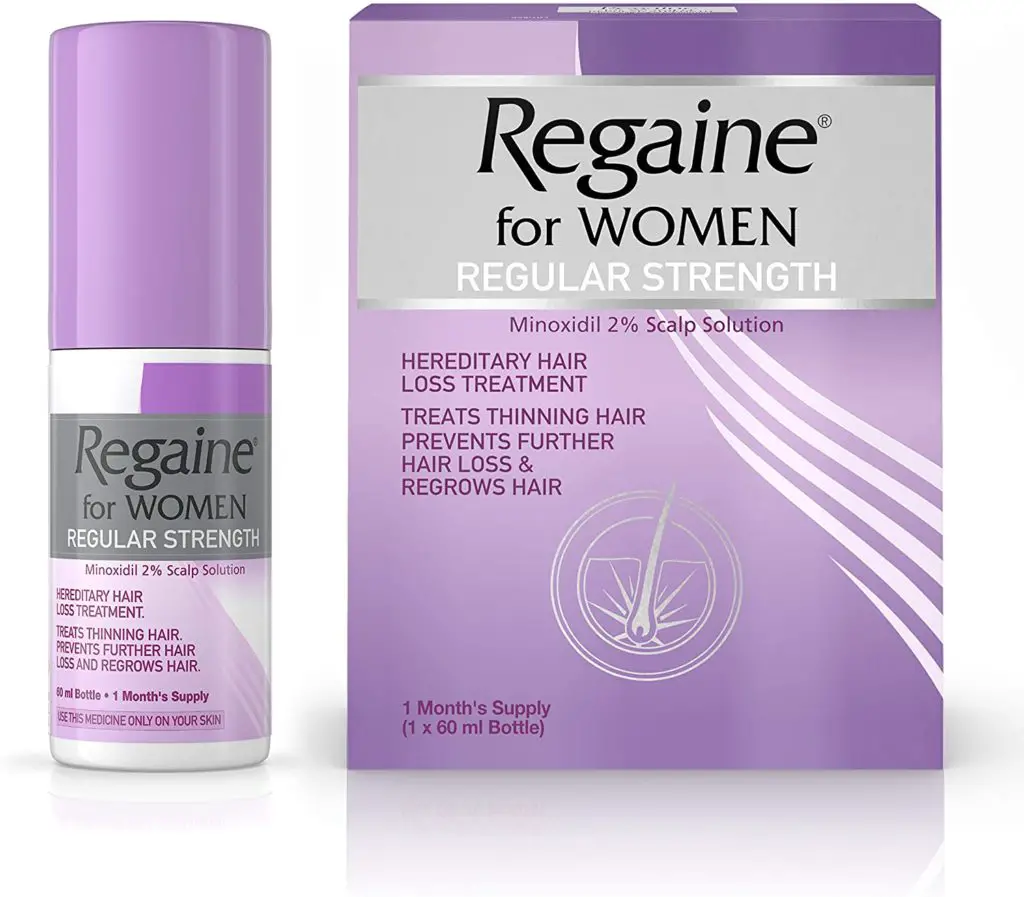 Regaine for Women Hair Loss & Regrowth Scalp Solution with Minoxidil, 60 ml, 1 Month Supply