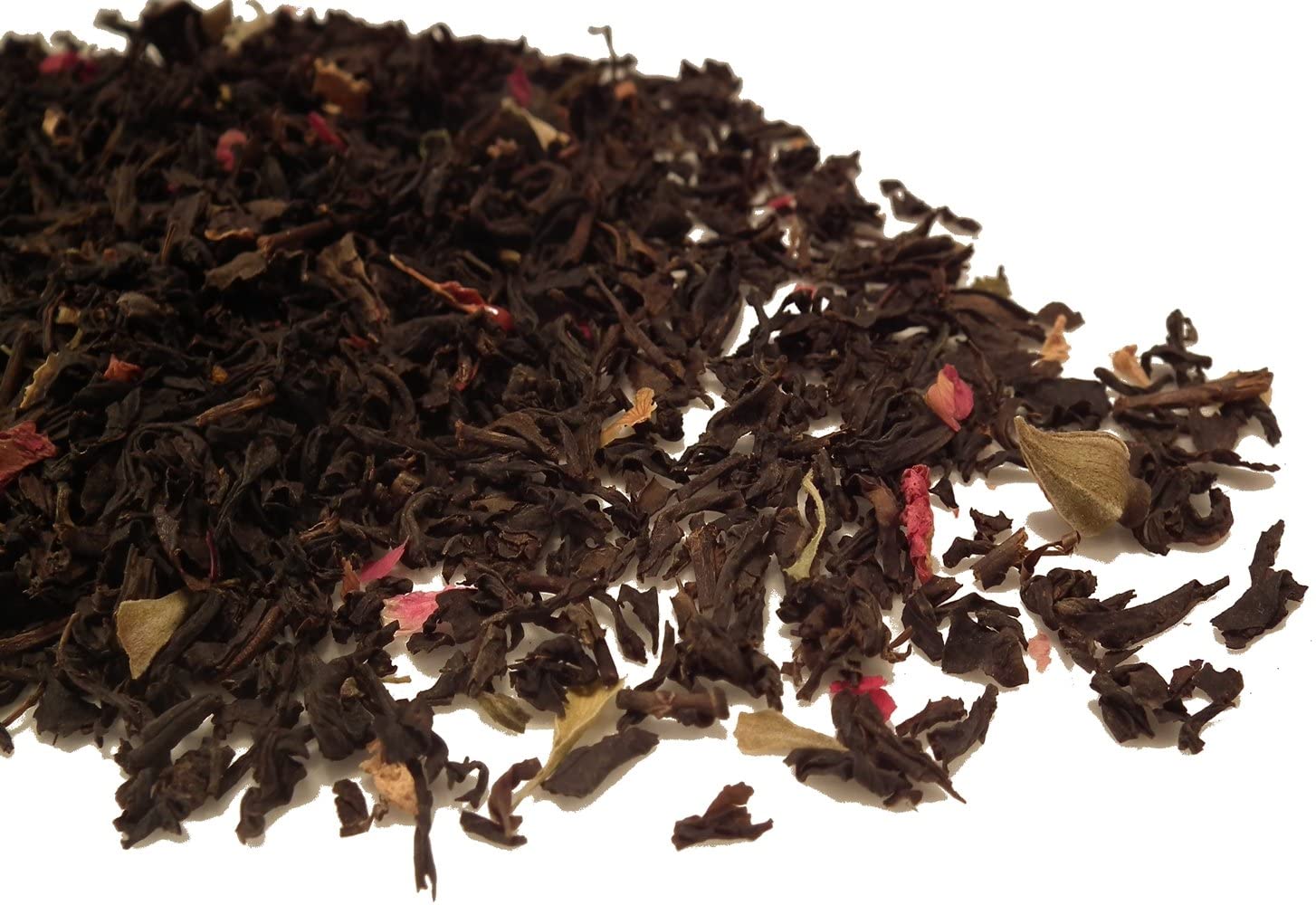 Rose Tea Congou Emperor 100g Black Flavoured Loose Leaf Tea by TeaCakes of Yorkshire.