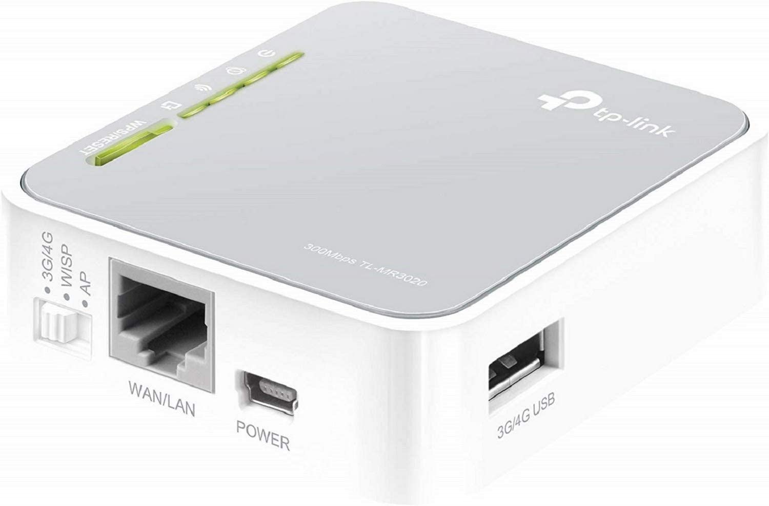 TP-Link 150 Mbps Portable 3G/4G Wi-Fi Travel Router (Support 3G/4G Router Mode/Access Point Mode/Client Mode, No Configuration Required, UK Plug (Archer MR3020))