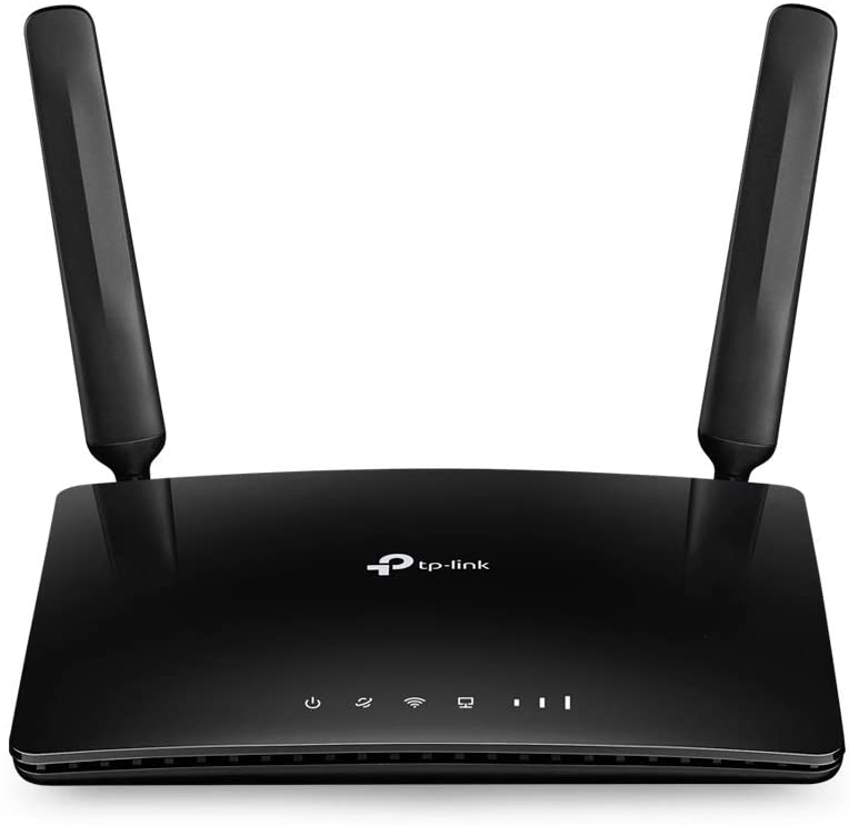 TP-Link TL-MR6400 300 Mbps 4G Mobile Wi-Fi Router, SIM Slot Unlocked, No Configuration Required, Removable External Wi-Fi Antennas, UK Plug