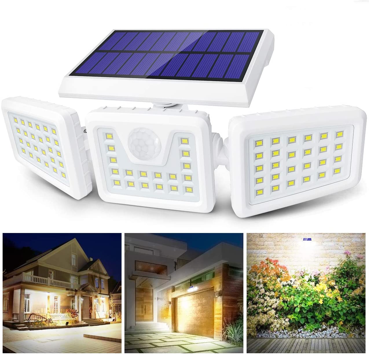 Claoner 70 LED motion sensor security light