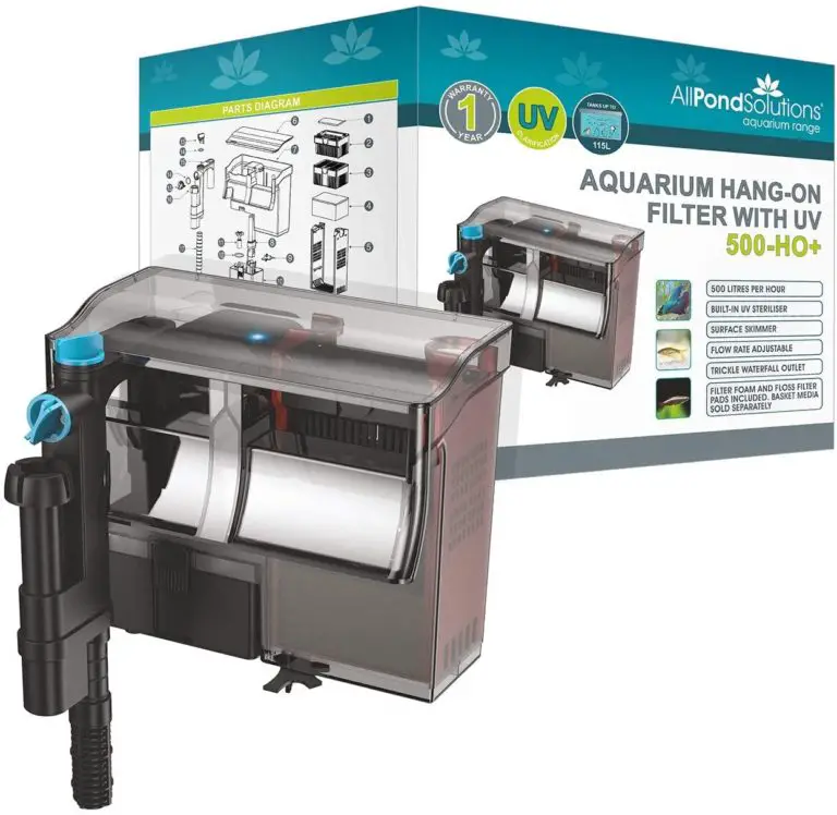 All Pond Solutions Aquarium Fish Tank Filter with 5w UV Steriliser
