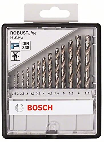 Bosch HSS-G Silver Drill Bit Set