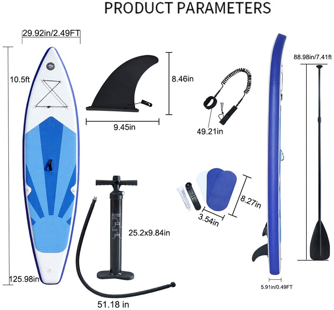 CFF 10.5ft Inflatable SUP