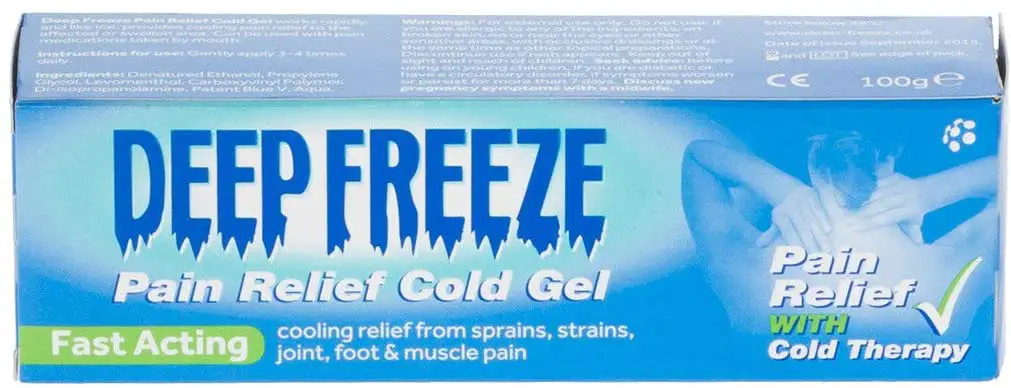 Deep Freeze Pain Relief Cold Gel, 100g