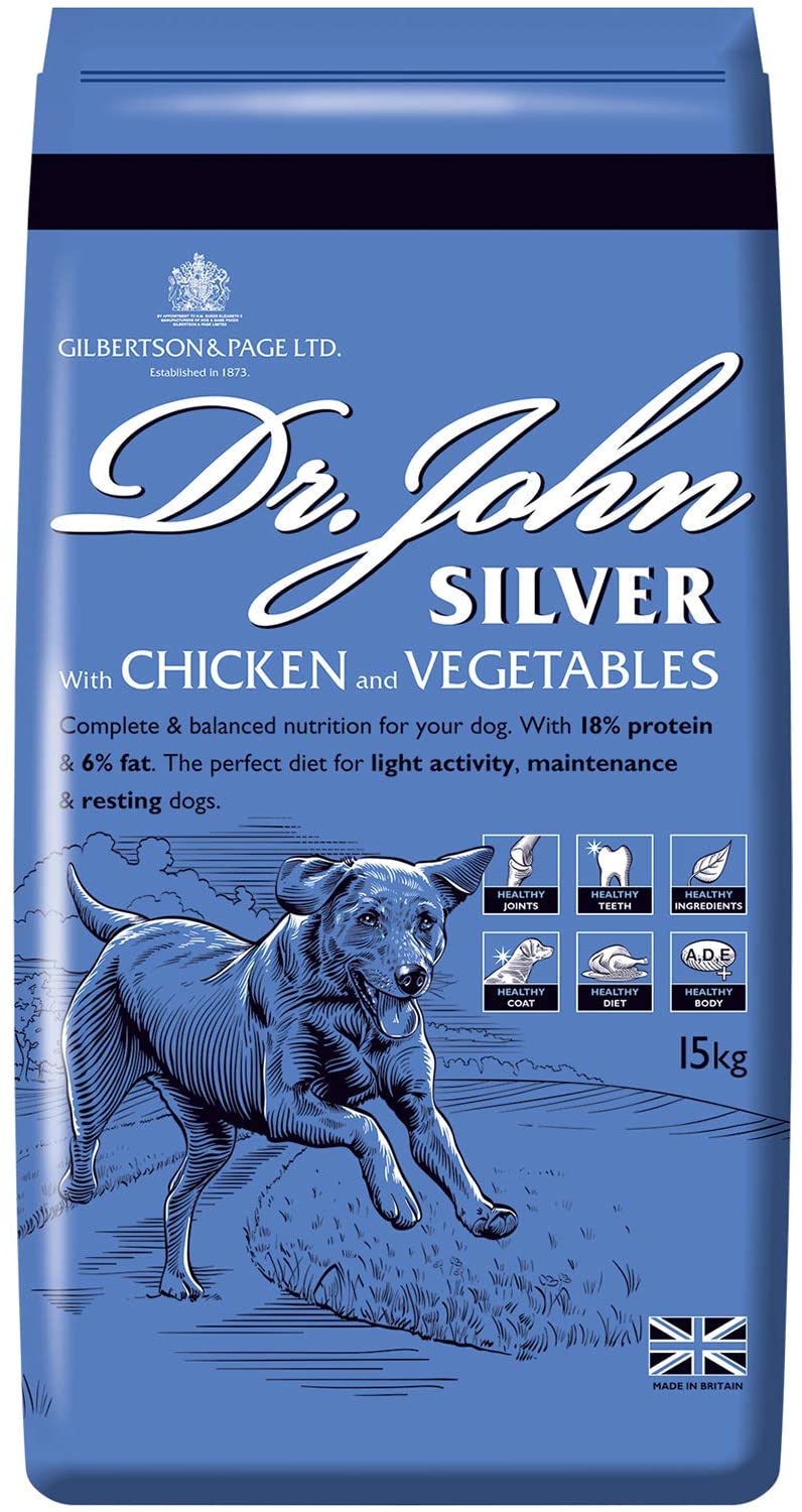 Gilbertson & Page Dr Johns Silver Complete Dry Dog Food