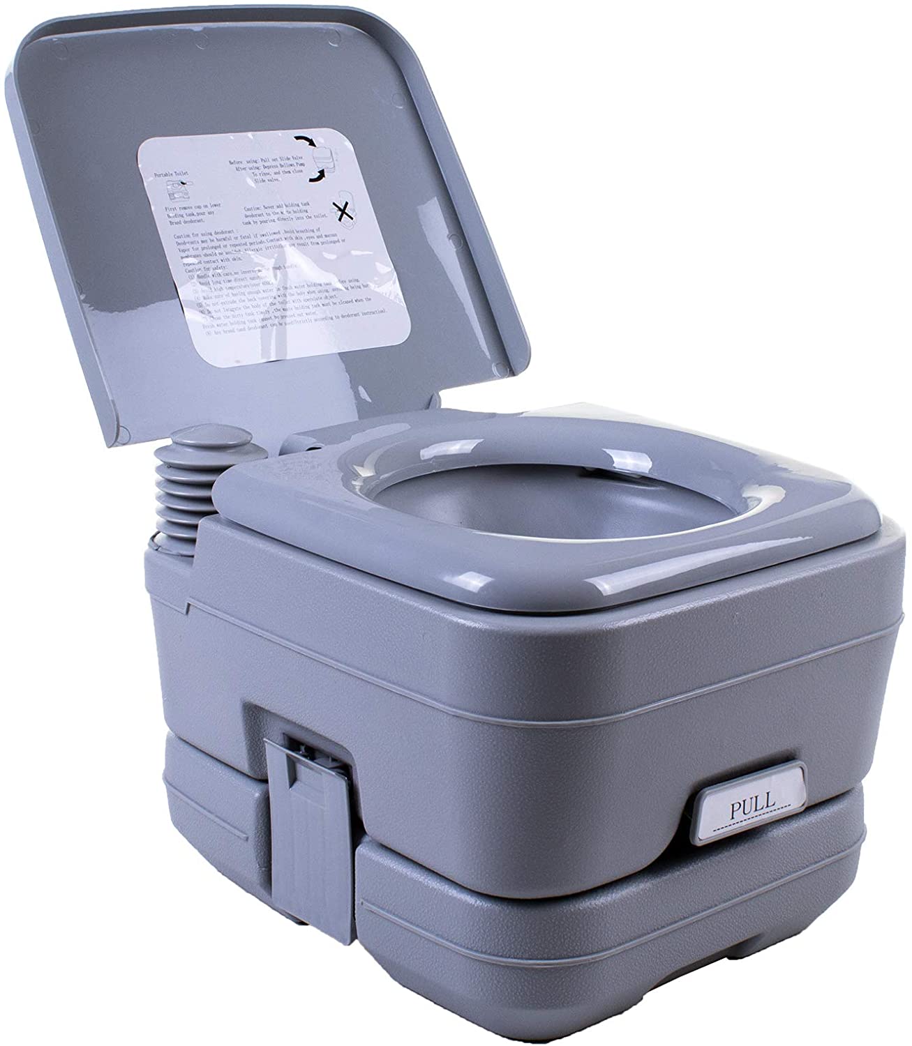 camping sites with toilets