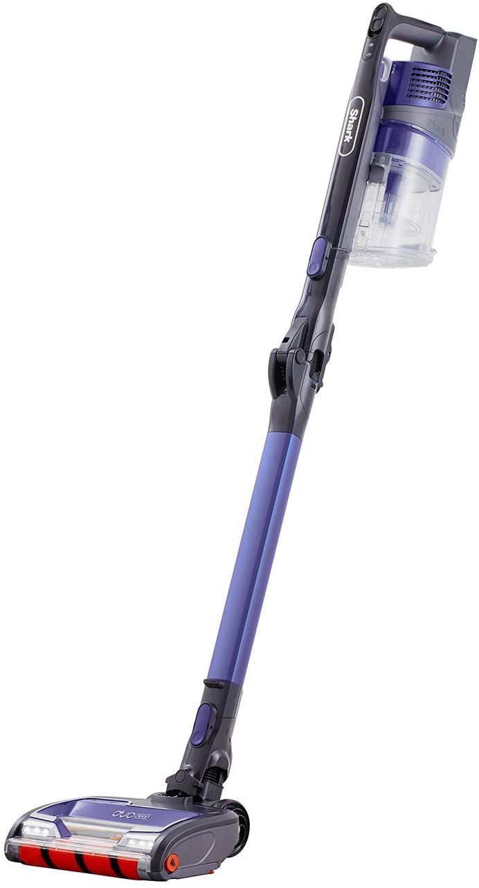 Shark Cordless Stick Vacuum Cleaner [IZ251UK] Anti Hair Wrap , Twin Battery, Purple