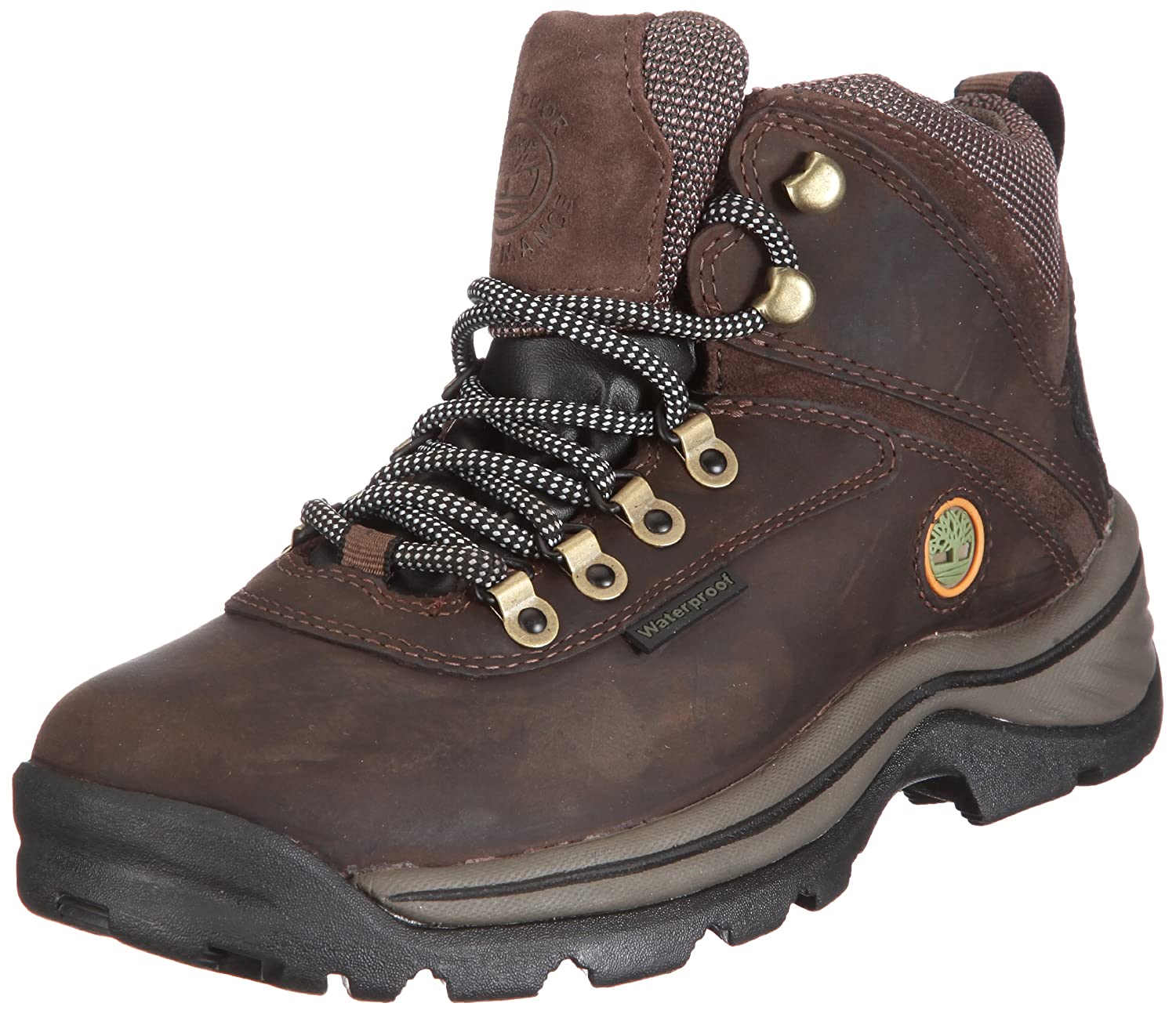 Timberland's Women's White Ledge Mid Waterproof Lace-up Boots