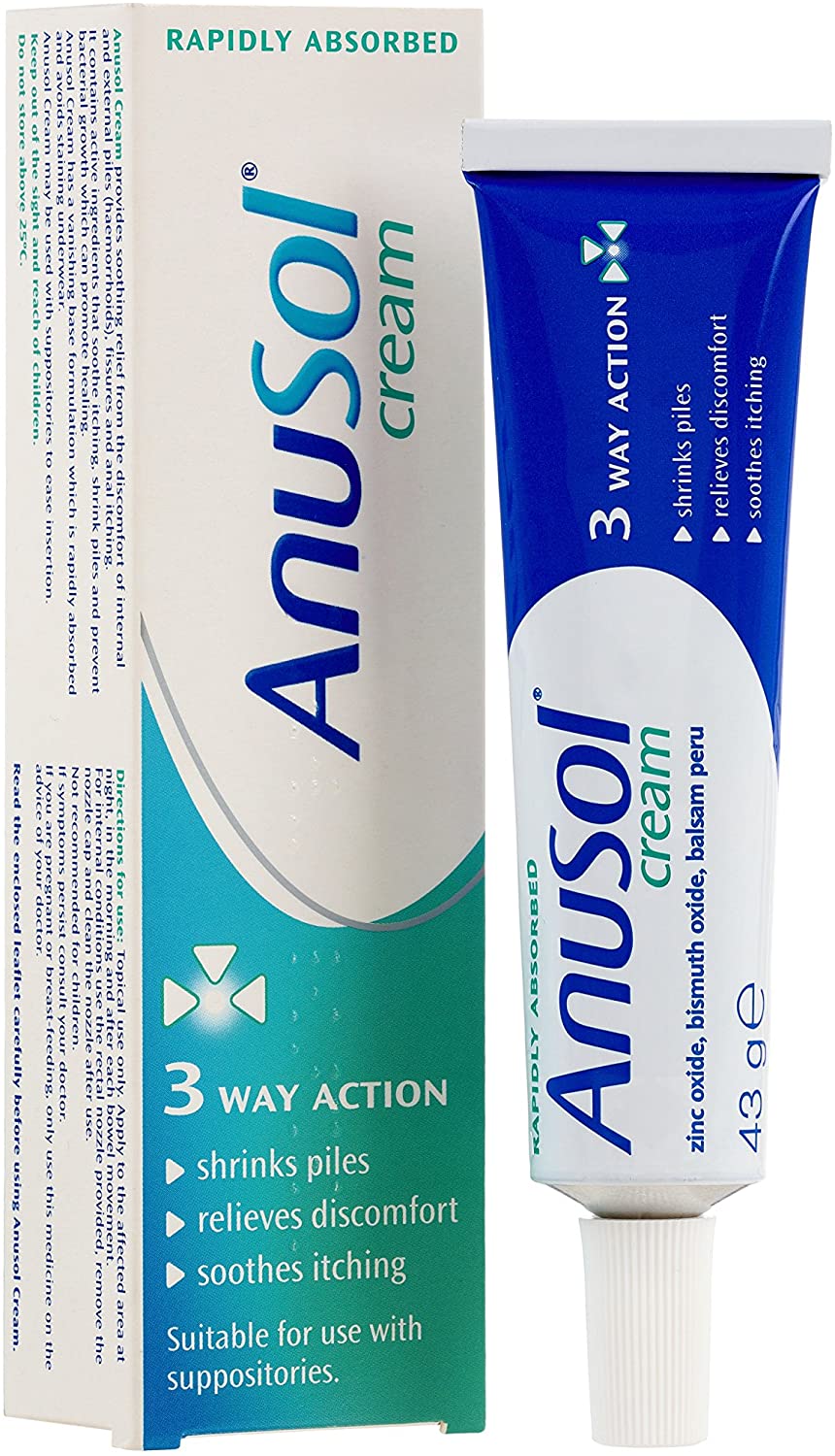 Anusol Cream for Haemorrhoids Treatment 