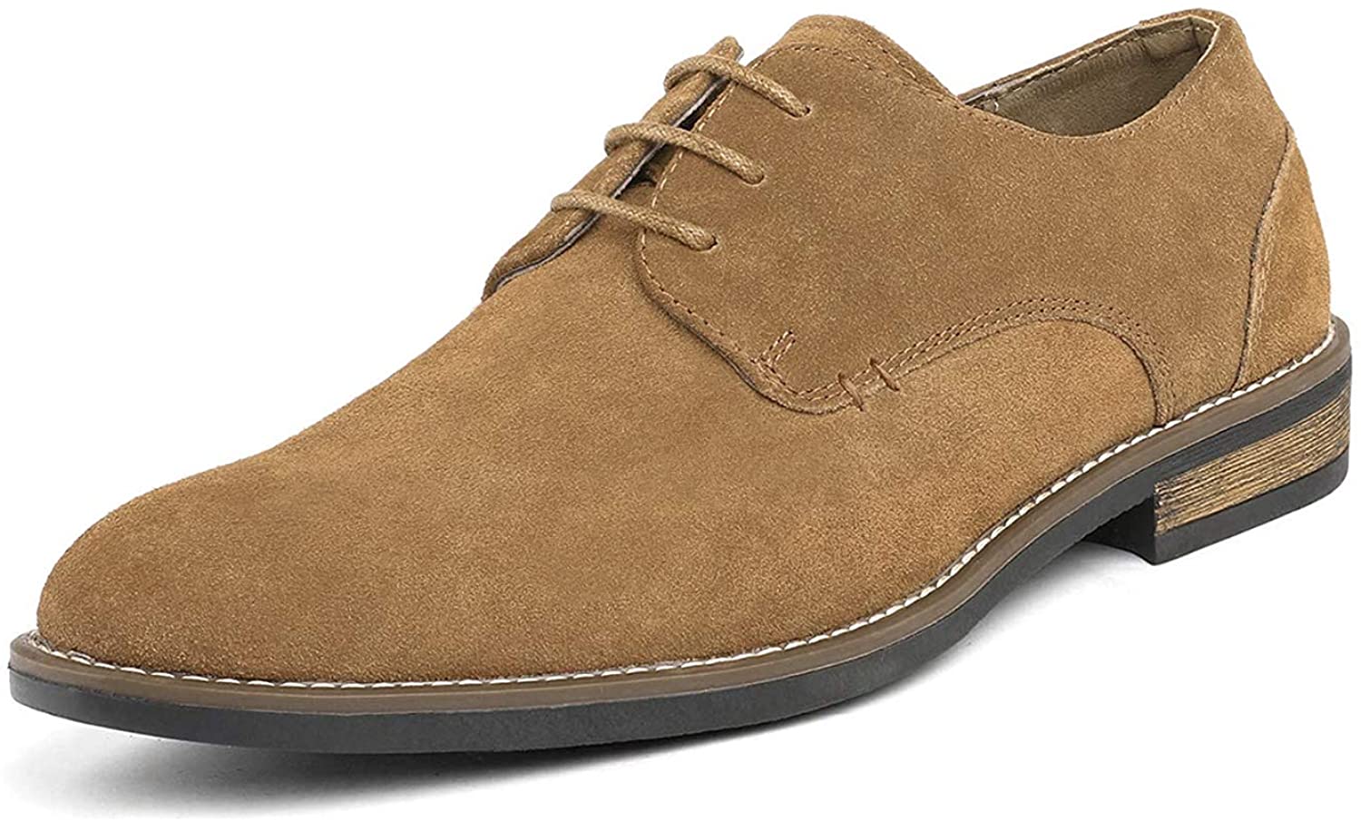 Bruno Marc Men’s Urban Suede Leather Lace Up Oxford Shoes