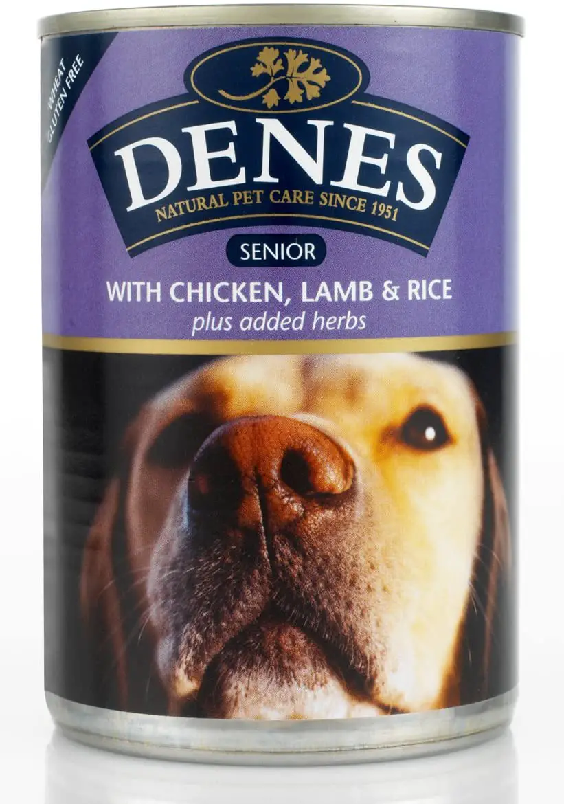 Denes Senior Dog Food with Chicken, Lamb and Rice 400g