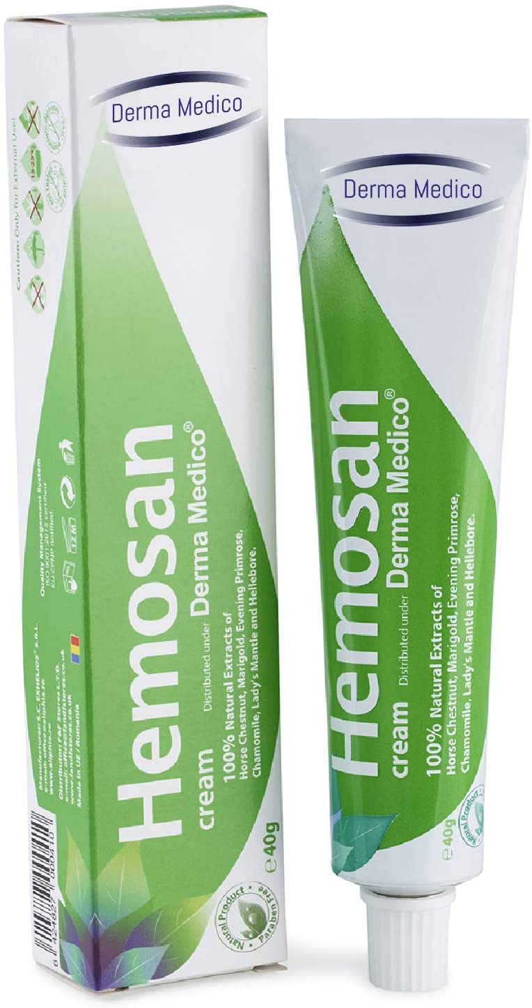 Derma Medico Hemosan Fast Relief Haemorrhoids Cream 40g