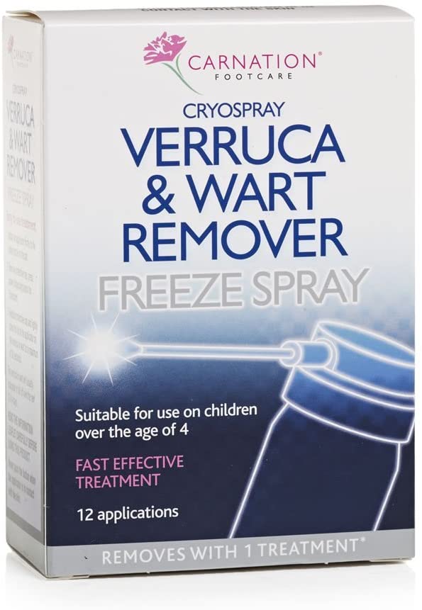 Freezing Spray for Verruca Removal from Carnation