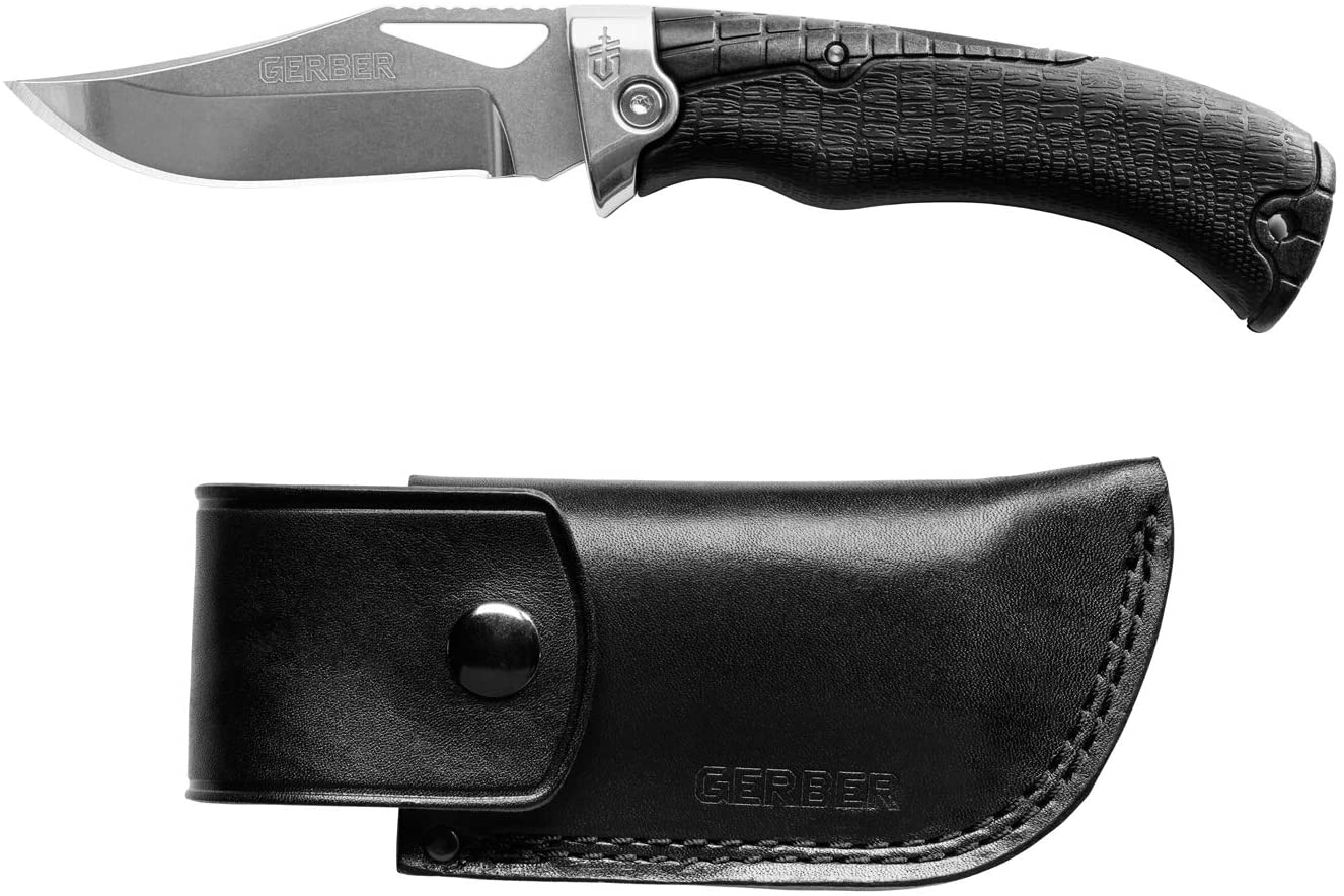 Gerber Unisex’s Gator Premium Folding Knife, Black, One Size