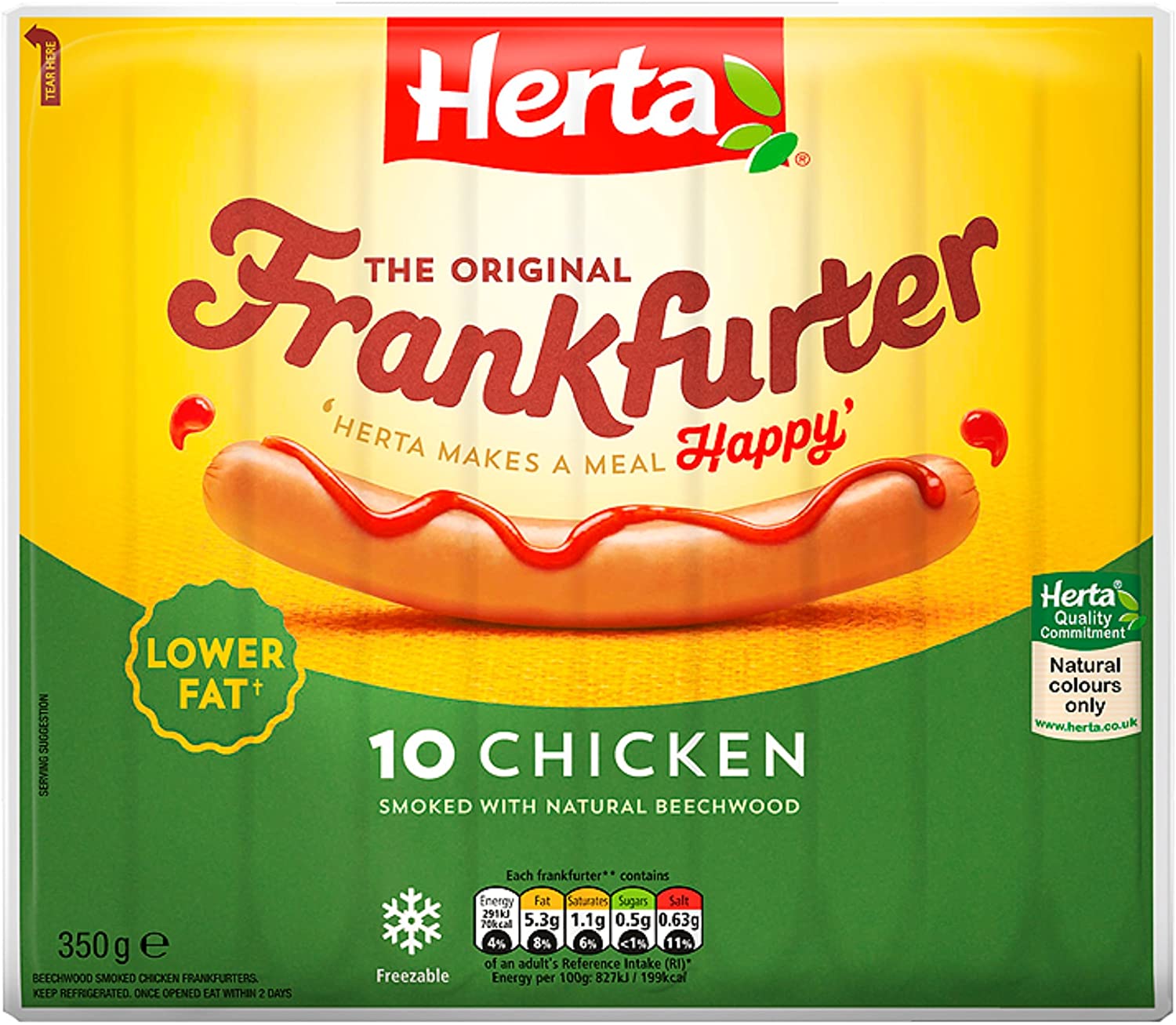 Herta FrankfurtersChicken Hot Dogs