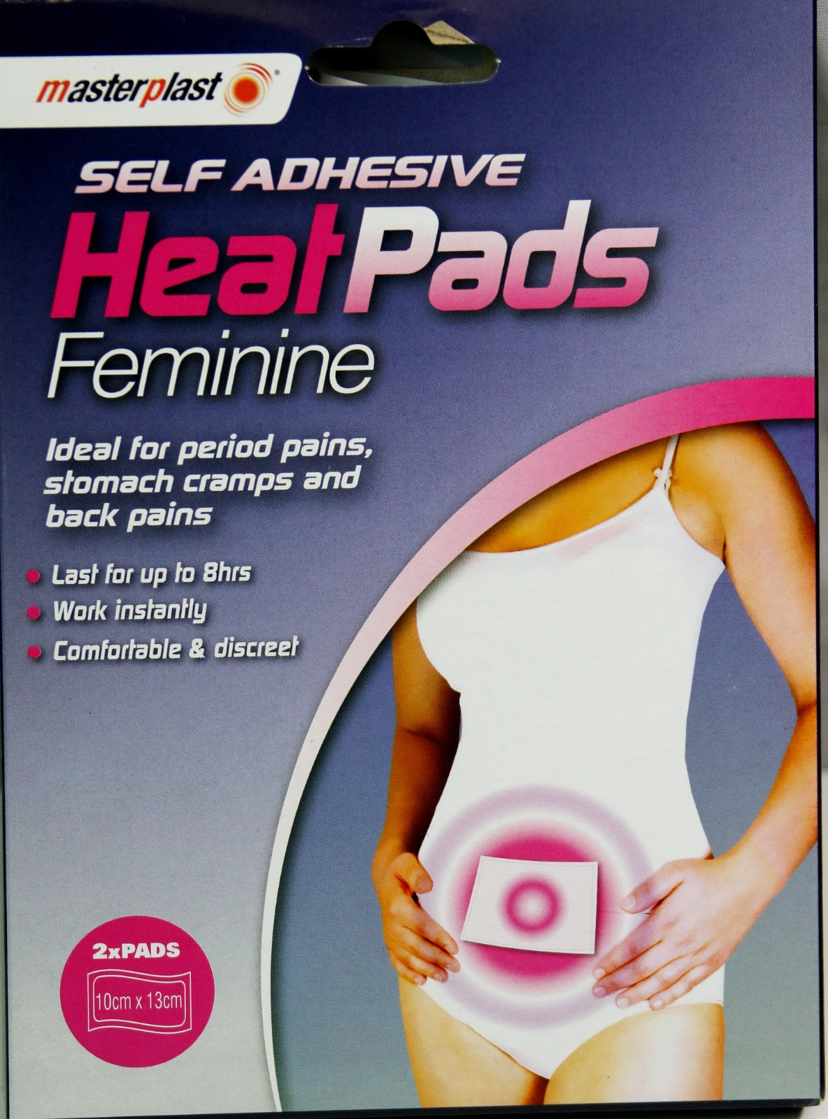 Masterplast Self Adhesive Feminine Heat Pads