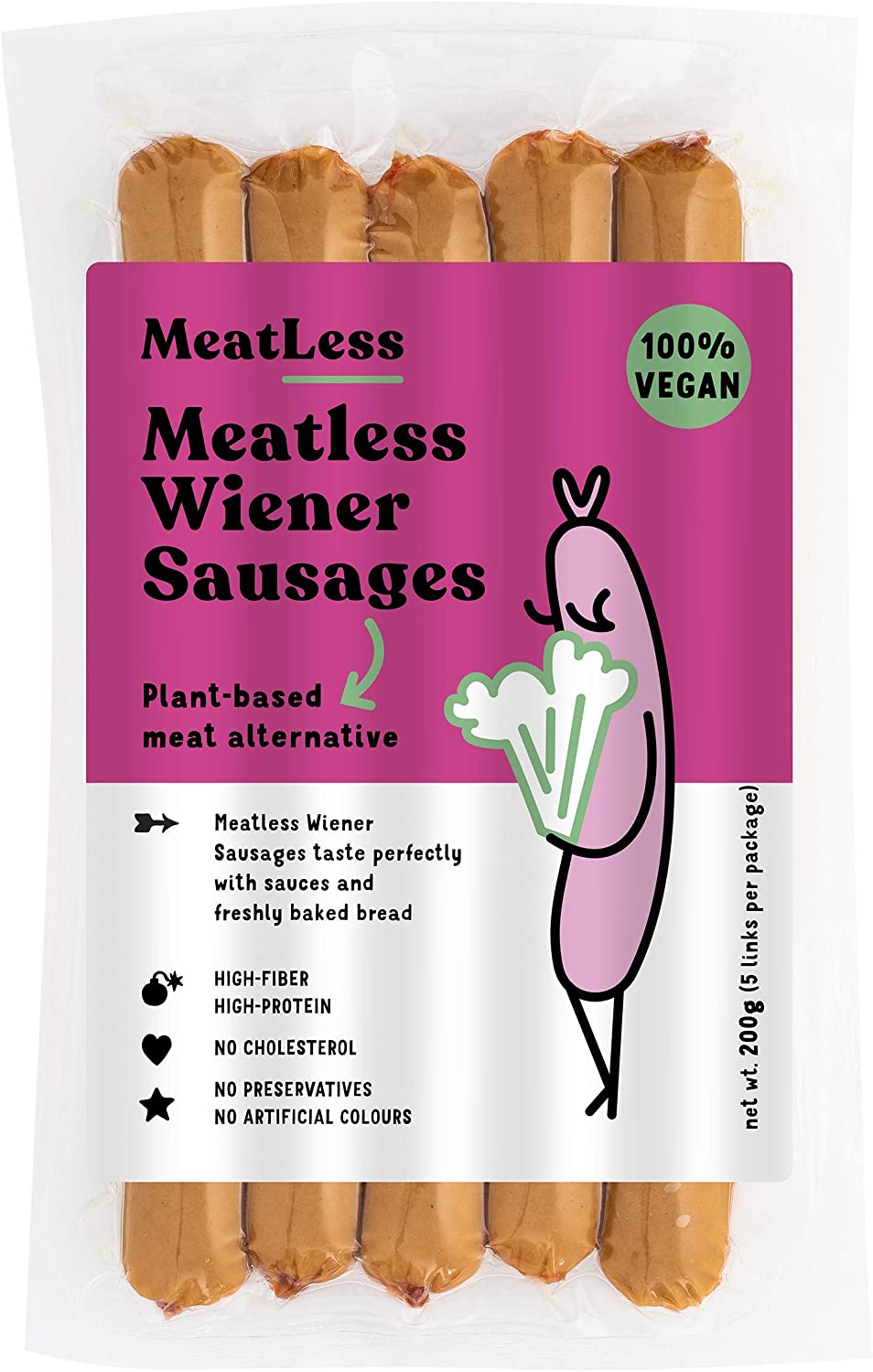 MeatLess Wiener Sausage