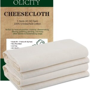 Substitute for Cheesecloth