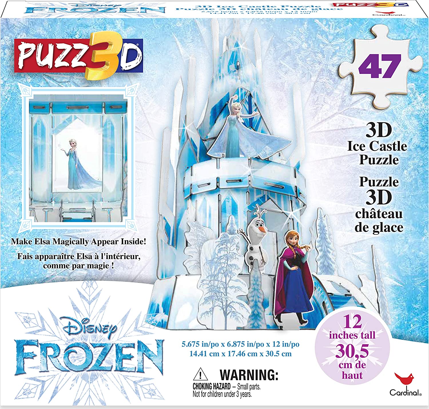 cardinal disney frozen frantic forest board game